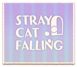 stray cat falling